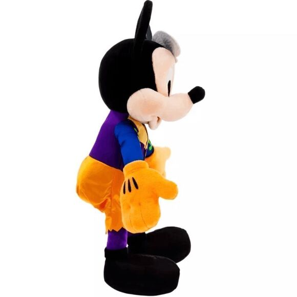 Mickey Mouse Glow-in-the-Dark Halloween 2023 Plush Medium 15'' Disney NWT Sealed - Picture 4 of 10